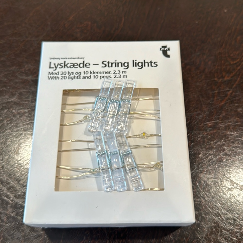 White String lights-FREE W/2 ITEM BUNDLE
